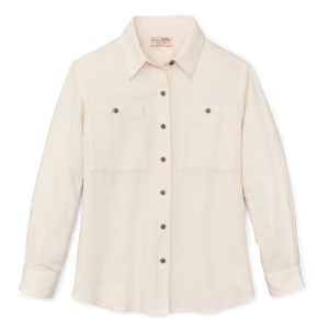 The Women's Rangeland Flannel Shirt - Natural Heather