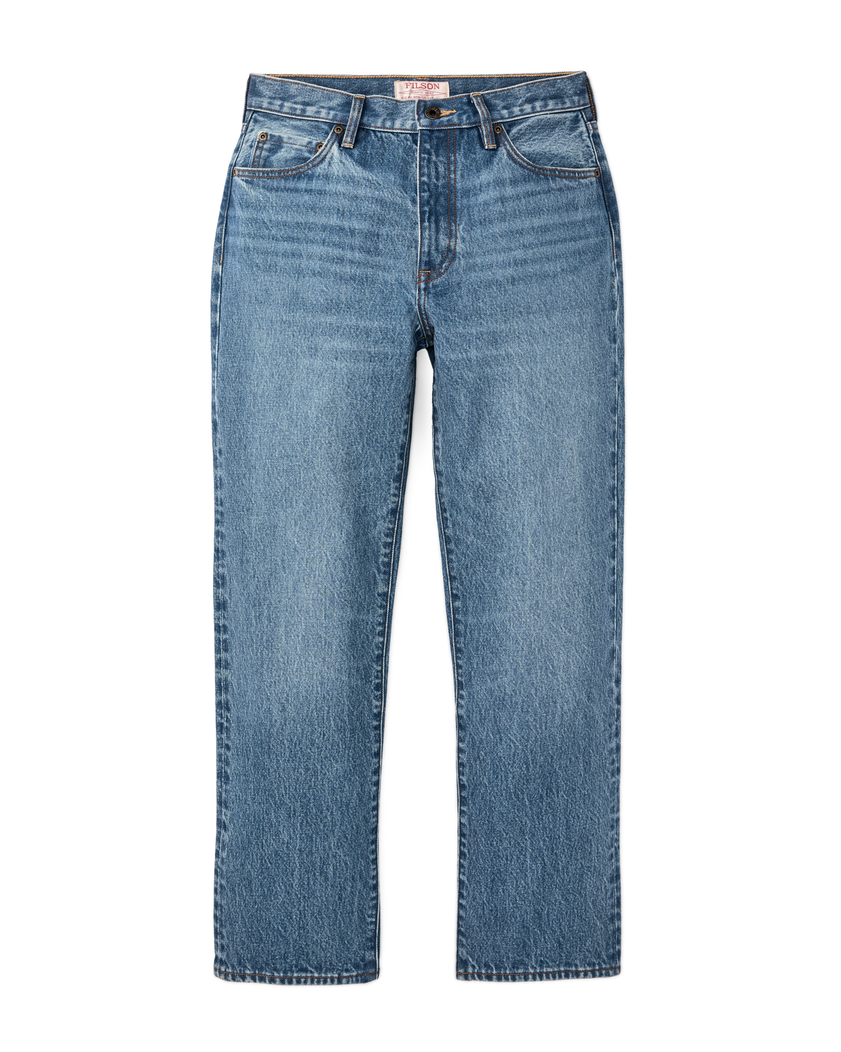 Women's 14-oz. Straight-Leg Jeans - Vintage Indigo - Image 5