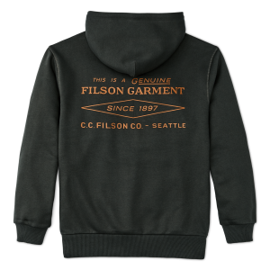 Alternative view of Prospector Graphic Hoodie - Peat / Diamond