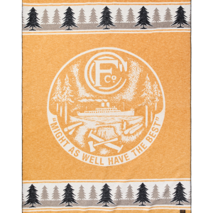 Forestry Cotton Blanket - Buckthorn Brown