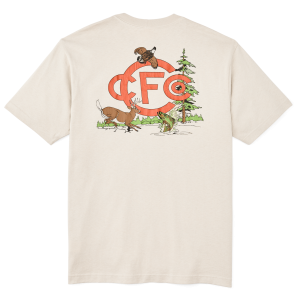 Alternative view of Short Sleeve Sportsman Club Graphic T-Shirt - Cliff Gray / Sportsman Club