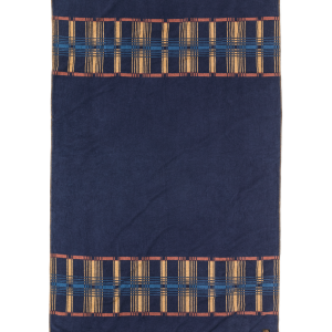 Cotton Blanket - Navy / Irondale