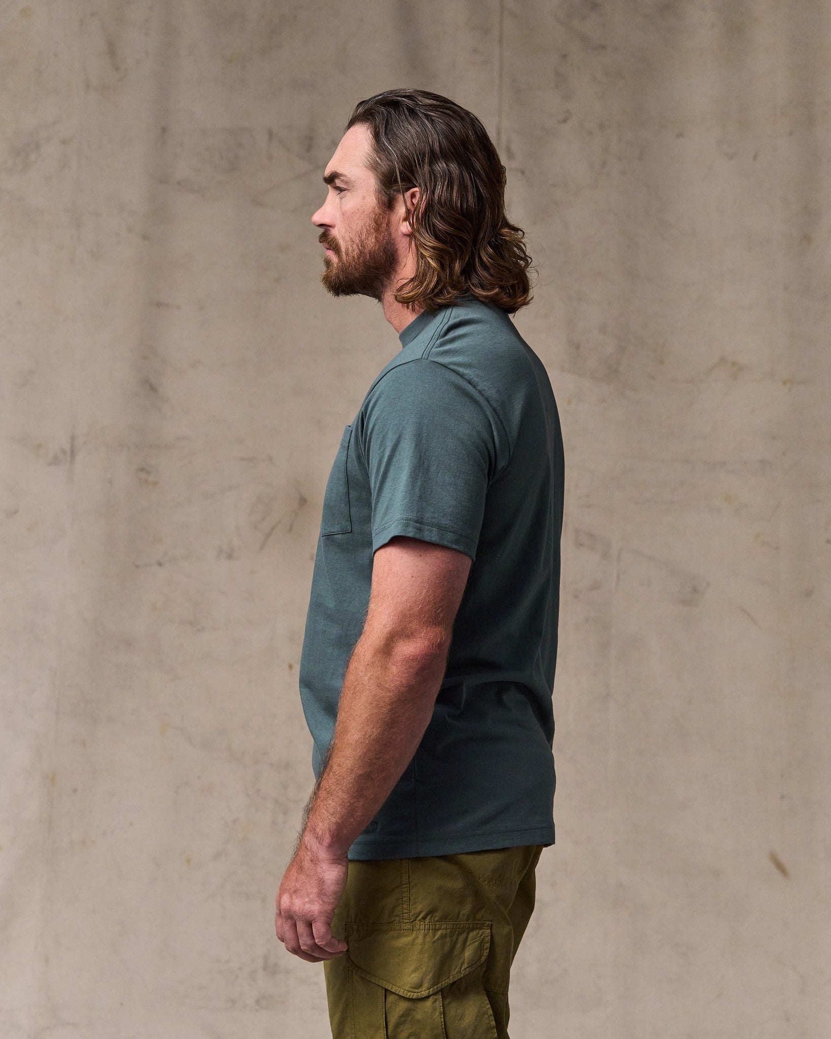 Outfitter Pocket T-shirt - Dark Slate - Image 3