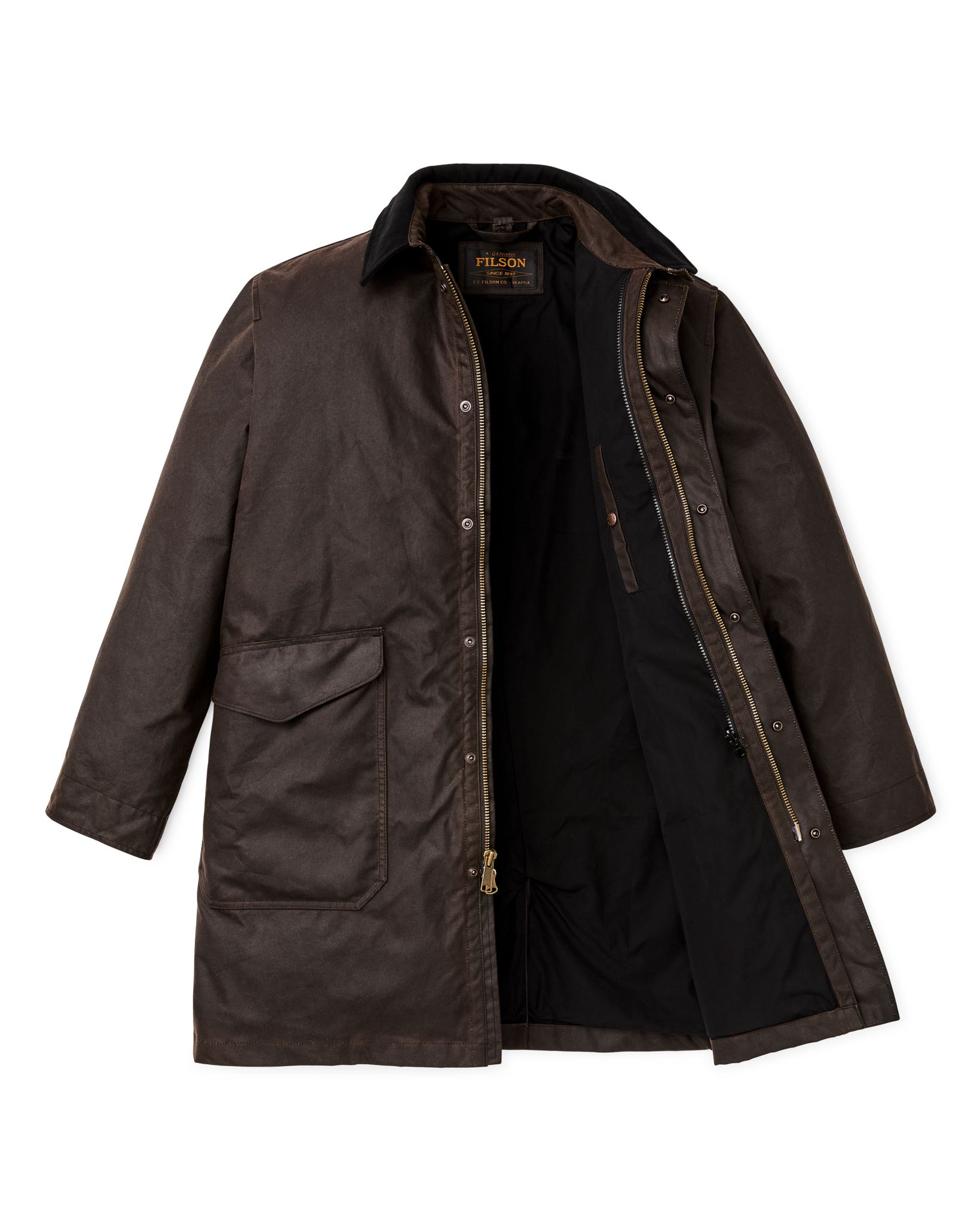 Shelter Cloth Trench Coat - Orca Gray - Image 9