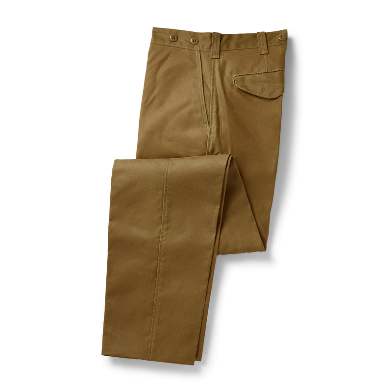 Oil Finish Single Tin Cloth Pants - Dark Tan