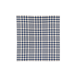 Square Bandana - Indigo Multi Plaid