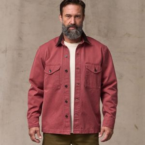 Rustic Canvas Jac-shirt - Red Rock