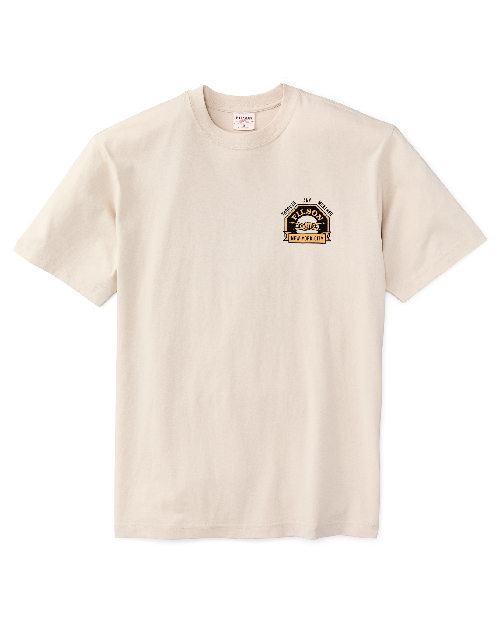 NYC Graphic Short Sleeve T-Shirt - Natural - Image 2