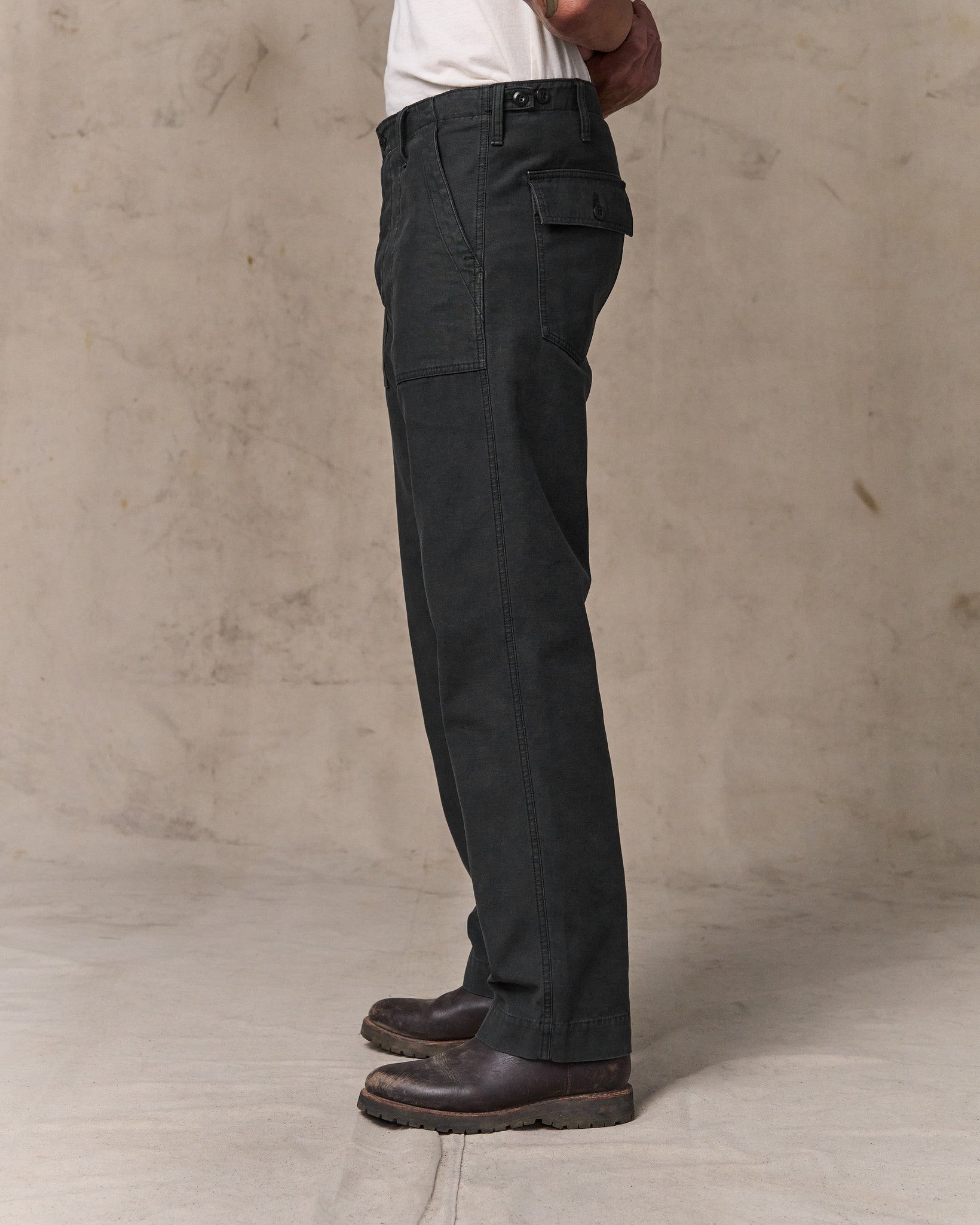 Field Supply Pants - Washed Faded Black - Image 3