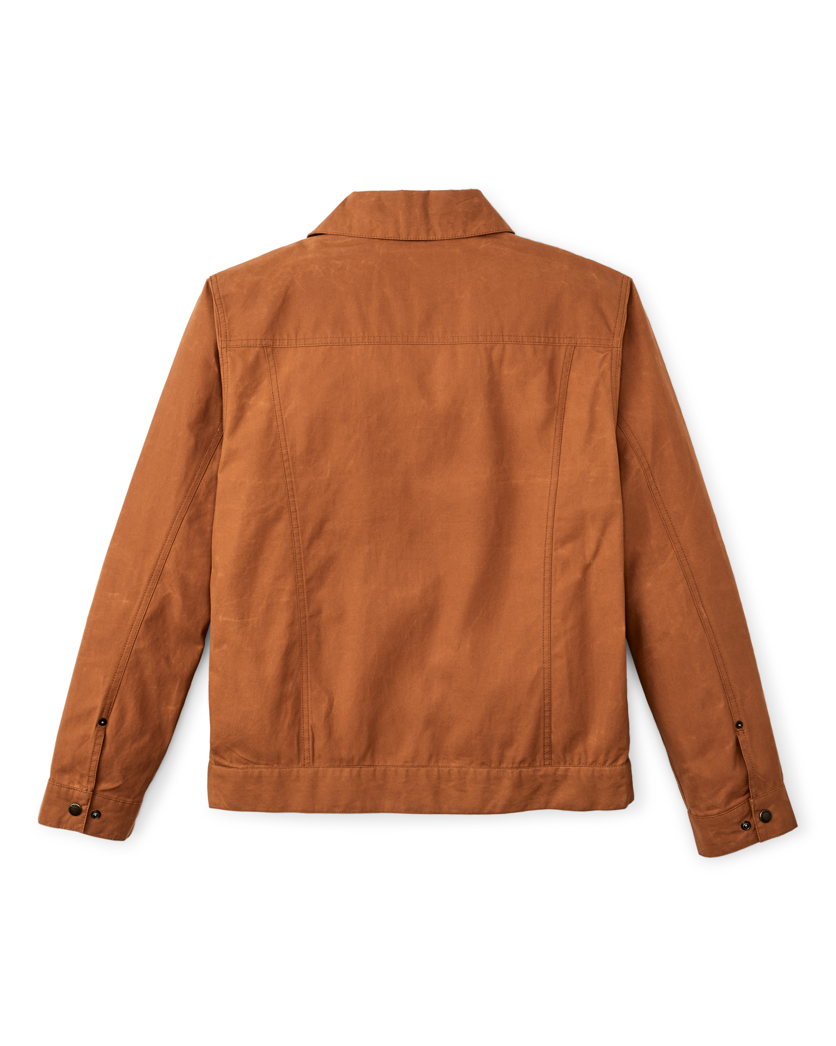 Dry Wax Short Cruiser Jacket - Bourbon - Image 2