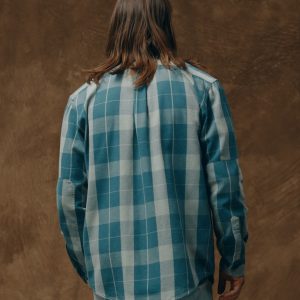 Alternative view of Vintage Wash Alaskan Guide Shirt - Jasper / Dark Teal Plaid