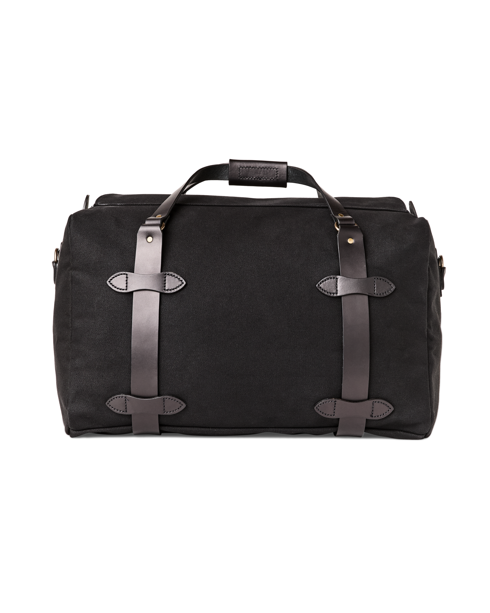 Medium Rugged Twill Duffle Bag - Black - Image 2