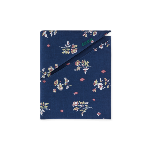 Alternative view of Triangular Bandana - Blue / Floral