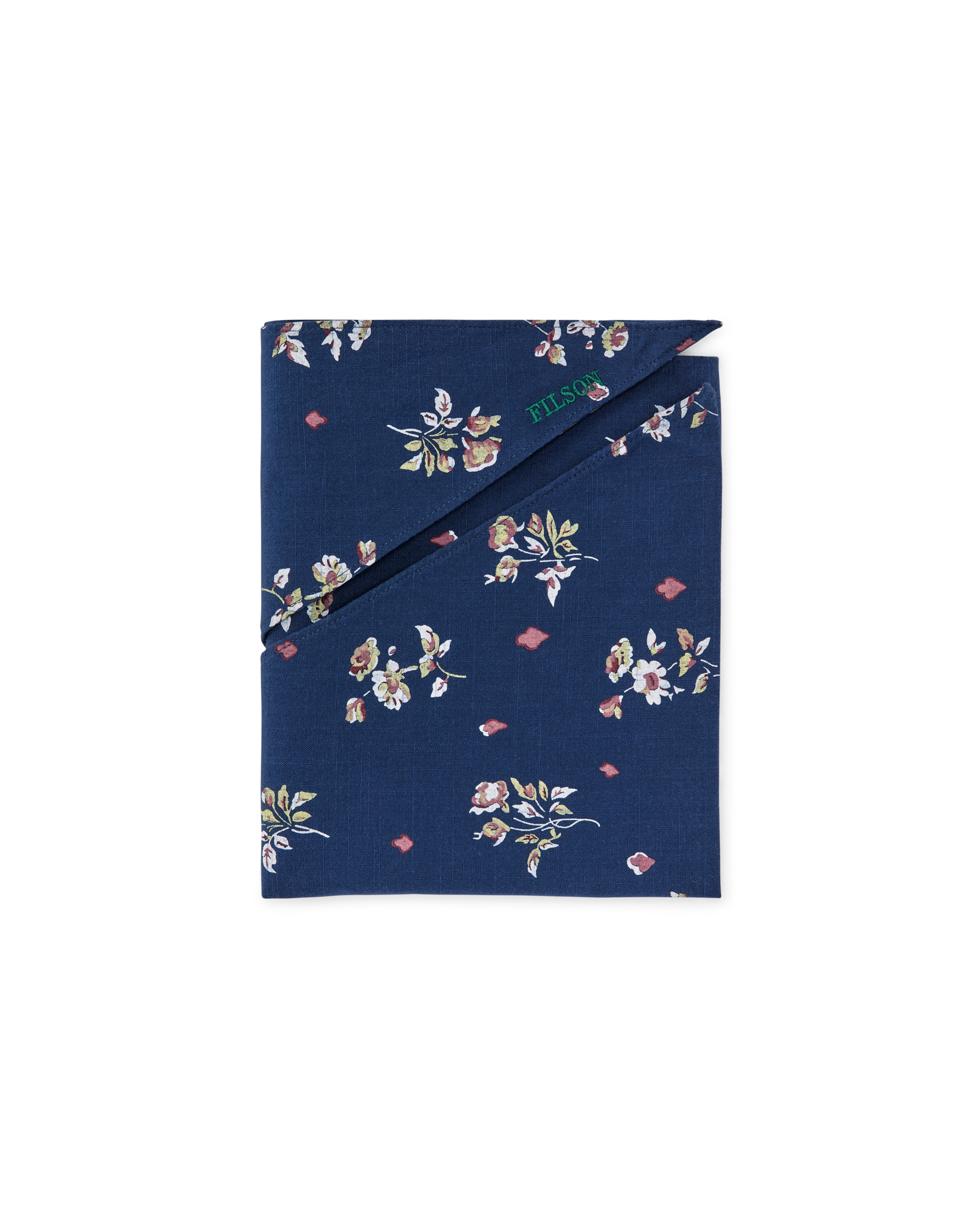 Triangular Bandana - Blue / Floral - Image 2