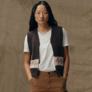 Alternative view of Women's Wool Vest - Dark Brown