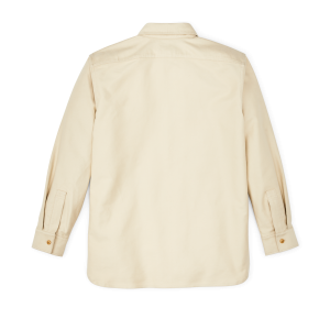 Alternative view of Moleskin Quarter Zip Shirt - Khaki