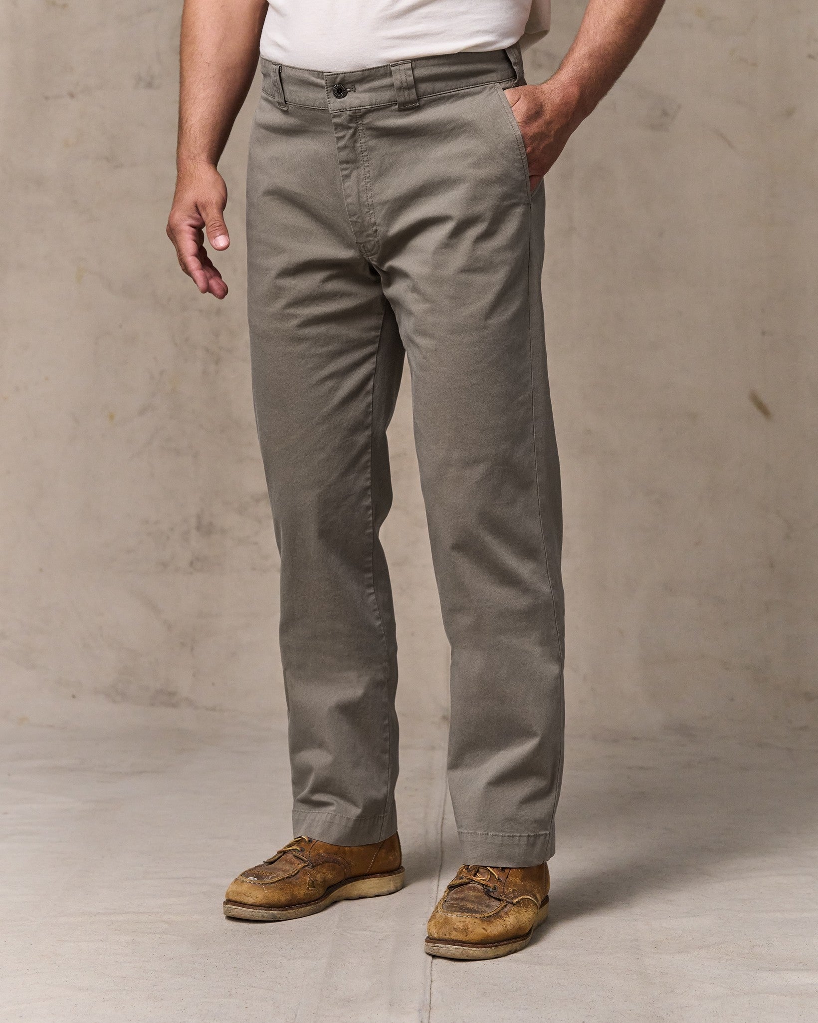 Granite Mountain Flat Front Pants - Hawk Brown - Image 2