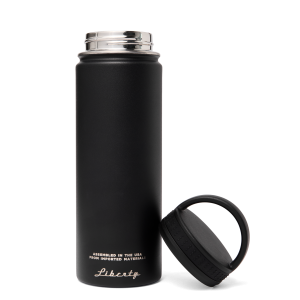 Alternative view of Insulated Water Bottle - Black / Logo
