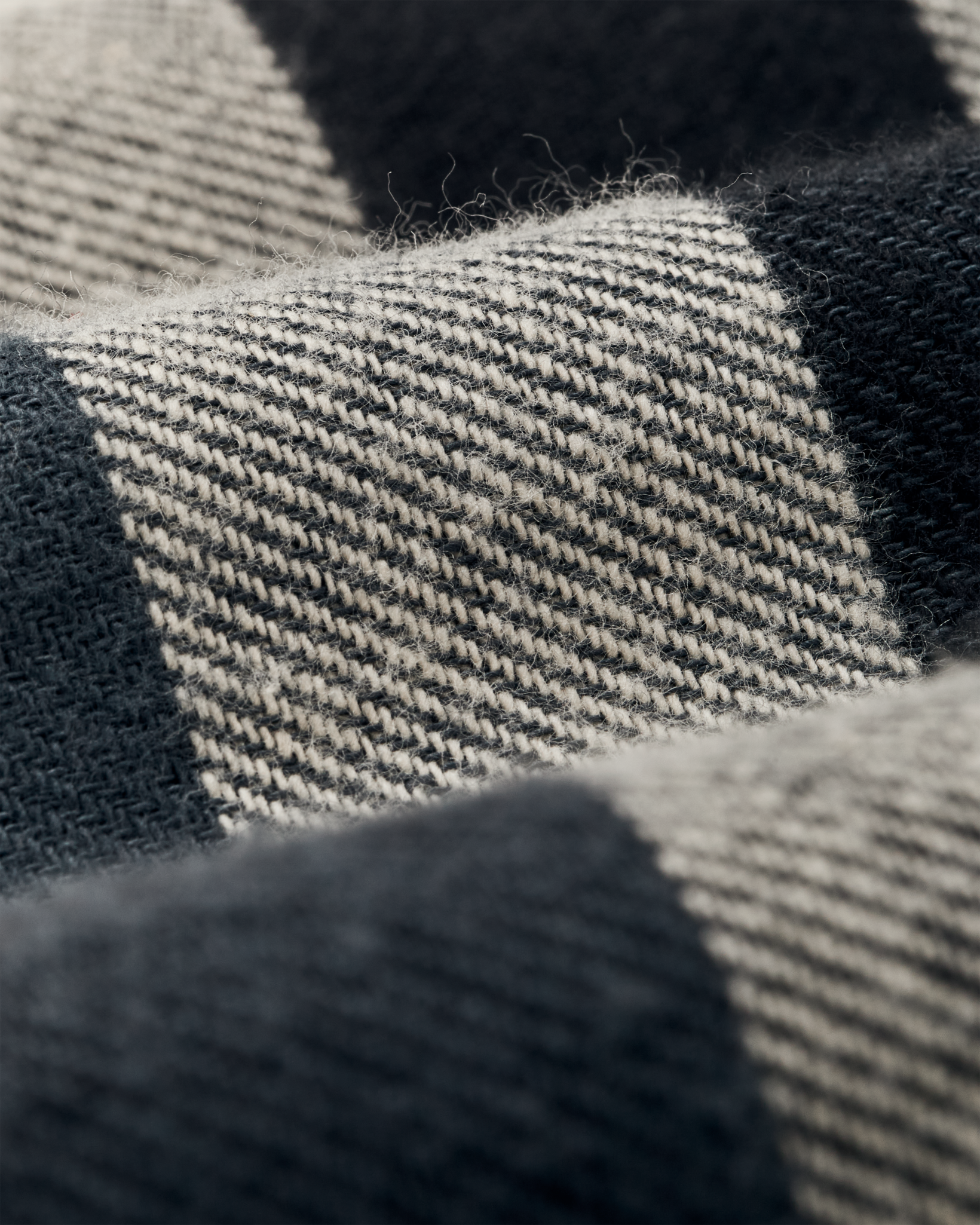 Rangeland Flannel Shirt - Charcoal / Steel Plaid - Image 8