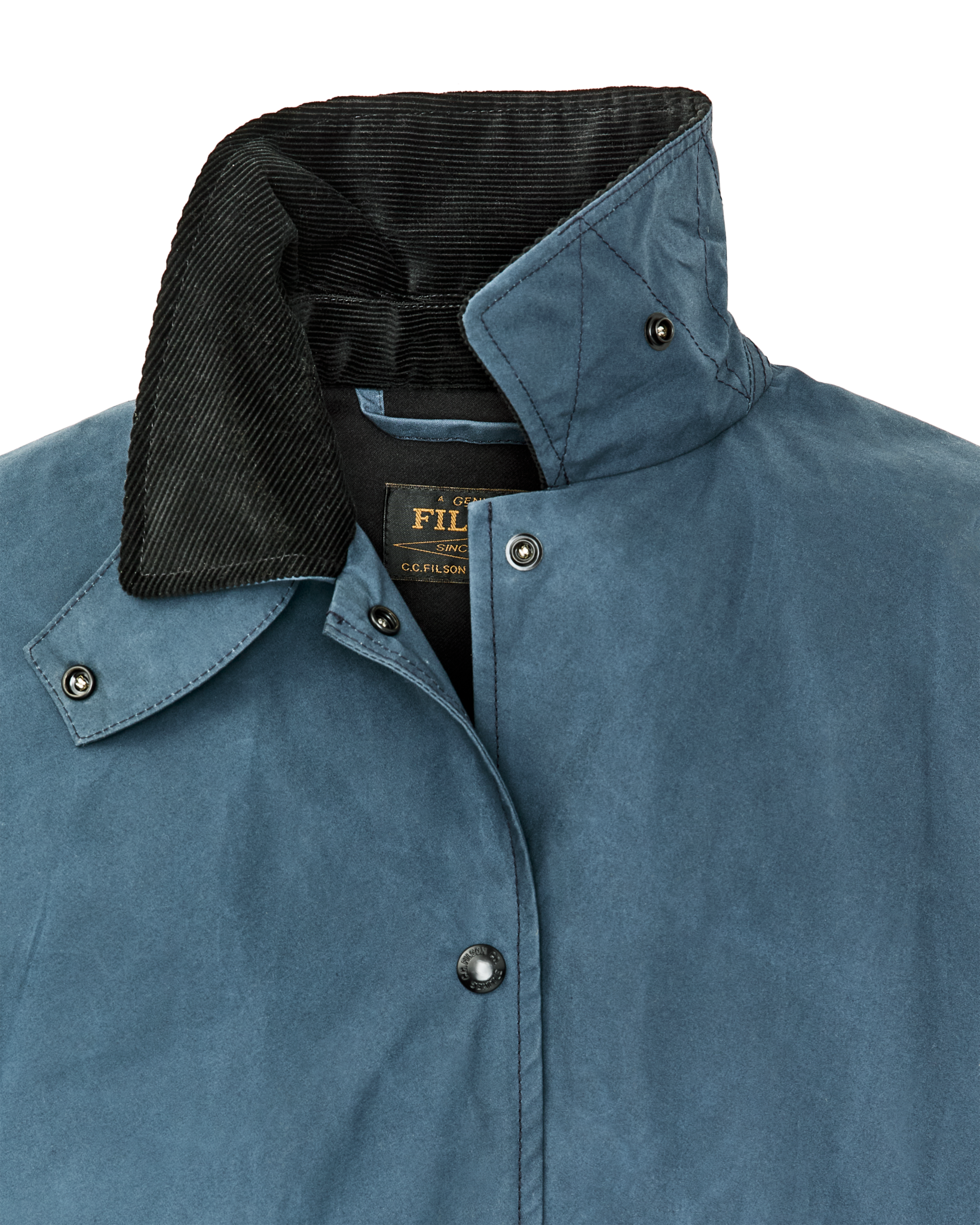 Women's Harbor Front Waxed Jacket - Navy - Image 6