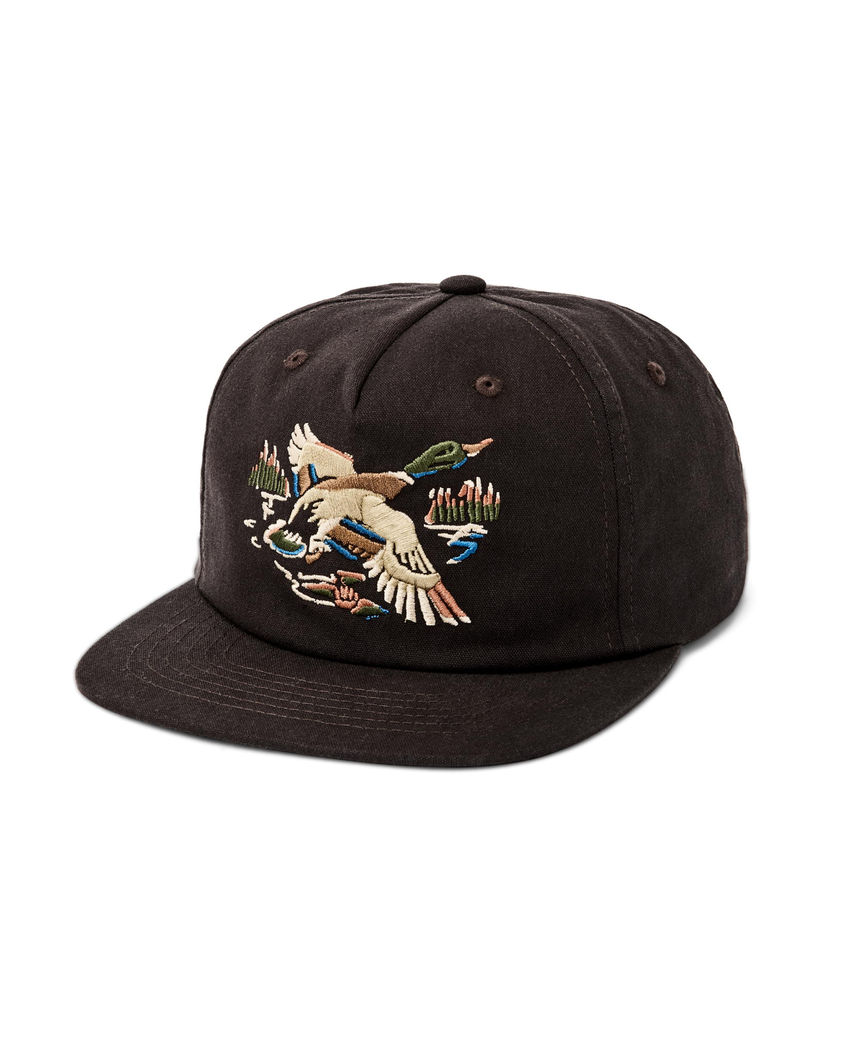 Mallard Trucker Cap - Dark Brown