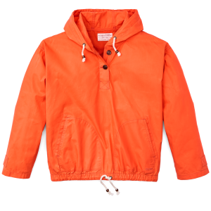 Women's Dry Wax Hooded Popover - Flame