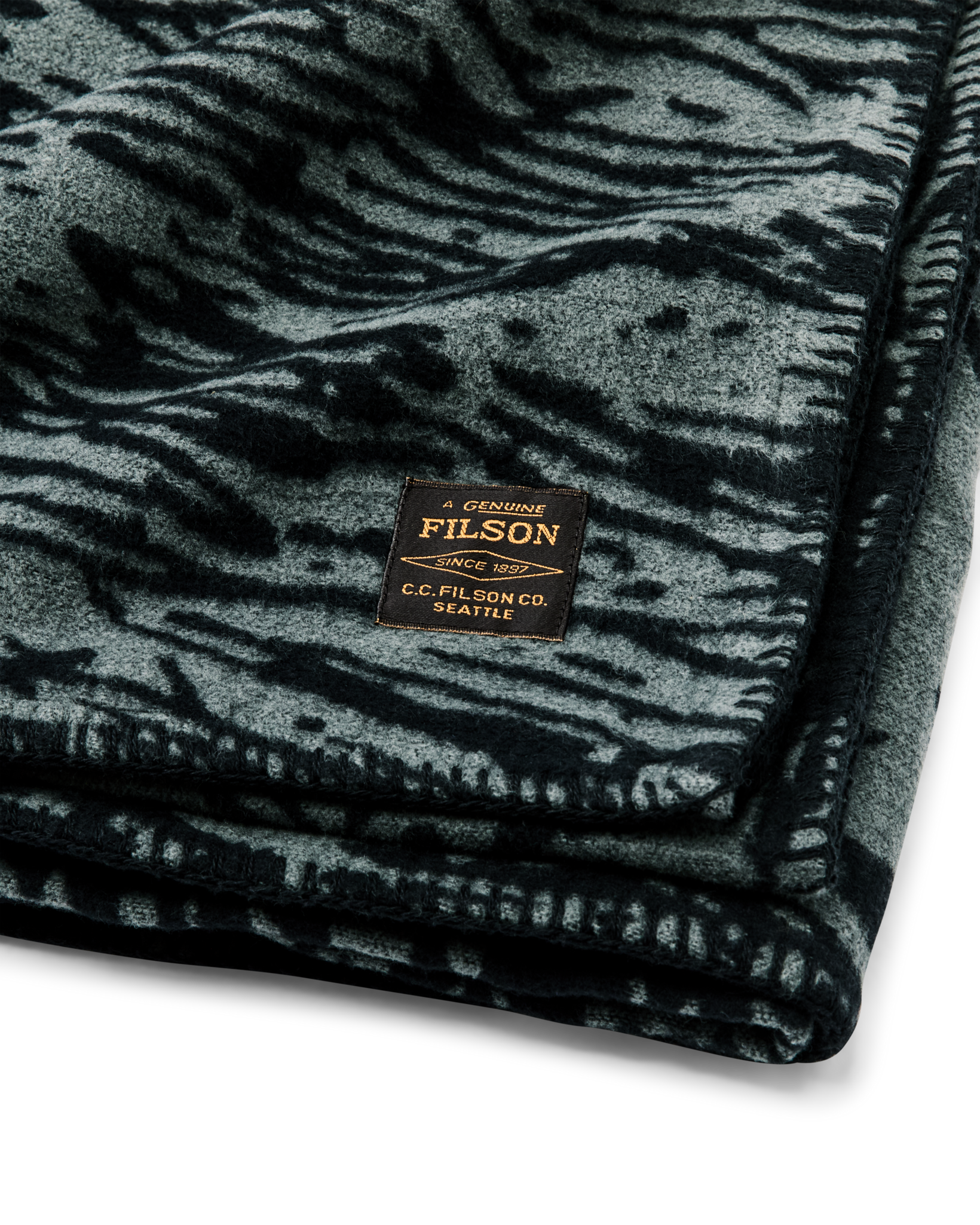 Cotton Blanket - Balsam Green / Marshlands - Image 3
