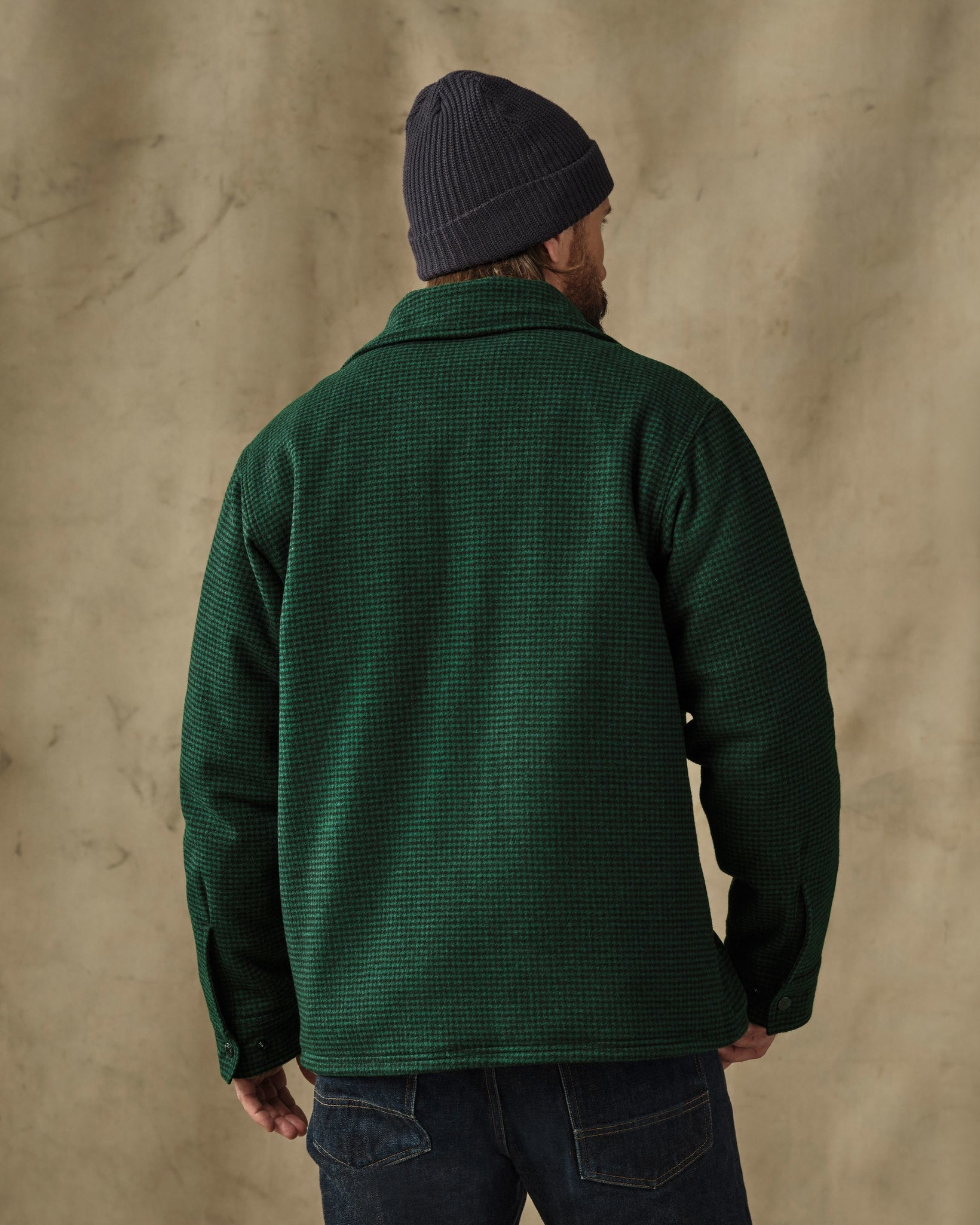 Spokane Insulated Jac-Shirt - Green / Black Plaid - Image 2