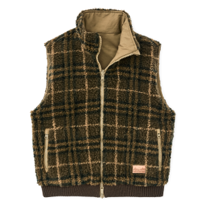 Alternative view of Women's Reversible Woolly Fleece Vest - Tan