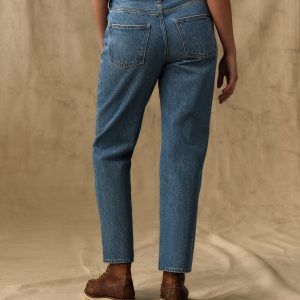 Alternative view of Women's 14-oz. Straight-Leg Jeans - Vintage Indigo