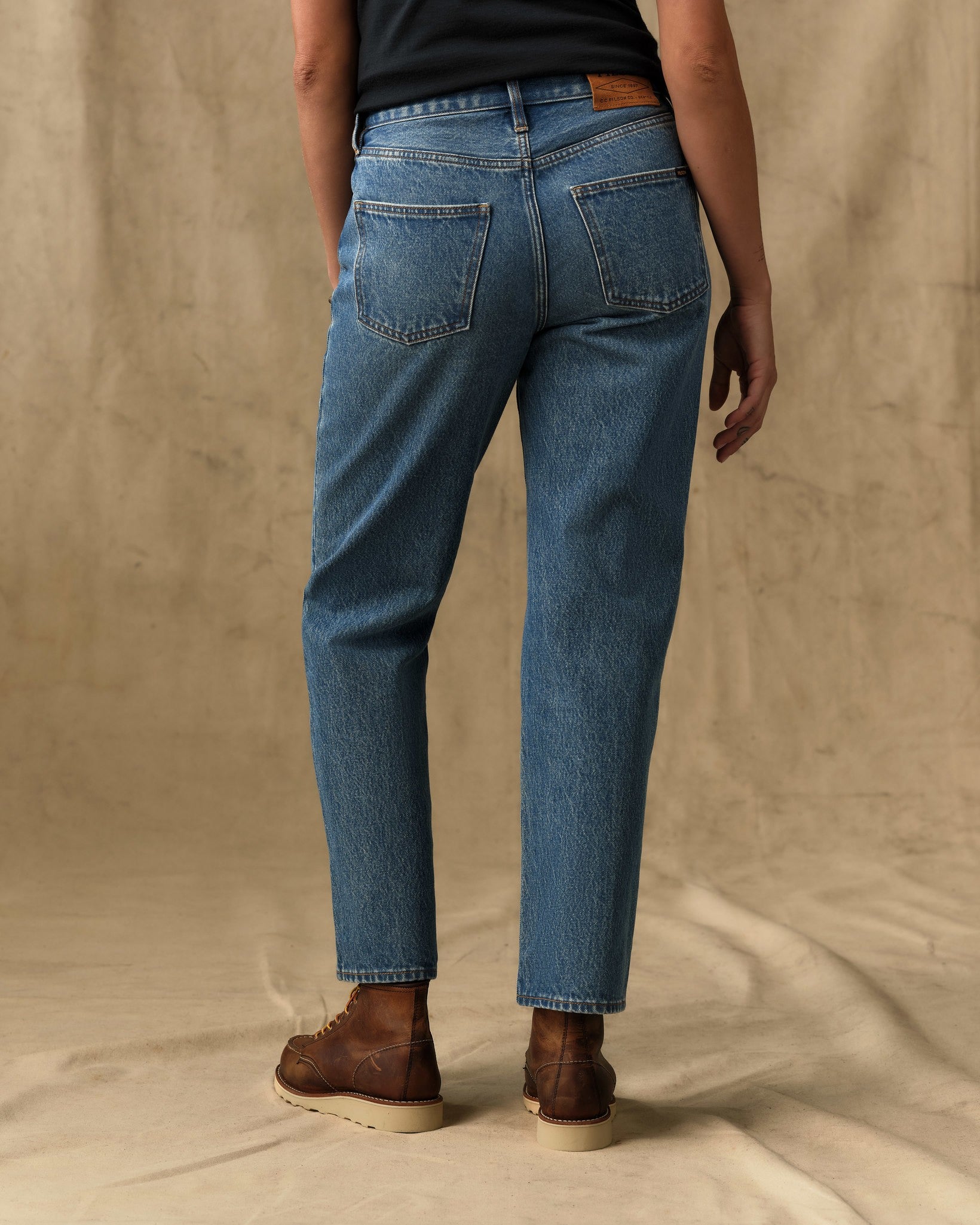 Women's 14-oz. Straight-Leg Jeans - Vintage Indigo - Image 2