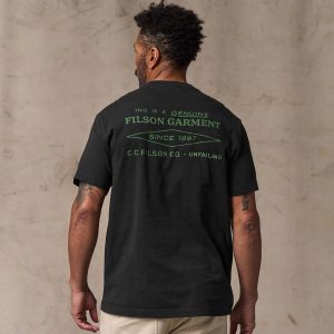 Alternative view of Diamond Graphic T-shirt - Black