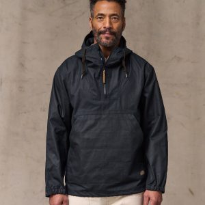 Shelter Cloth Waxed Anorak - Harbor Blue