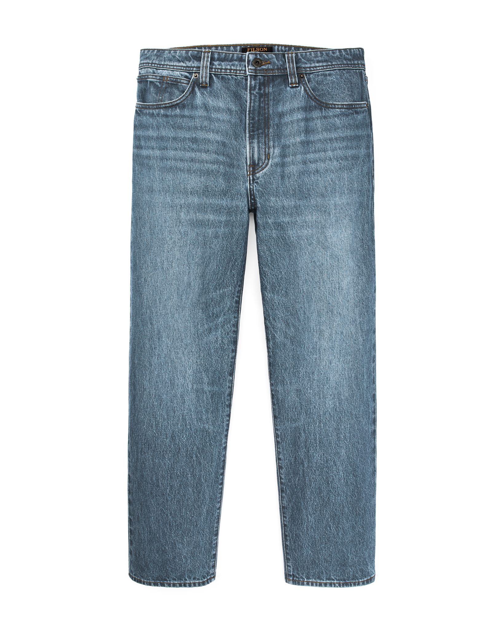 14-oz. Straight-Leg Jeans - Vintage Indigo - Image 3