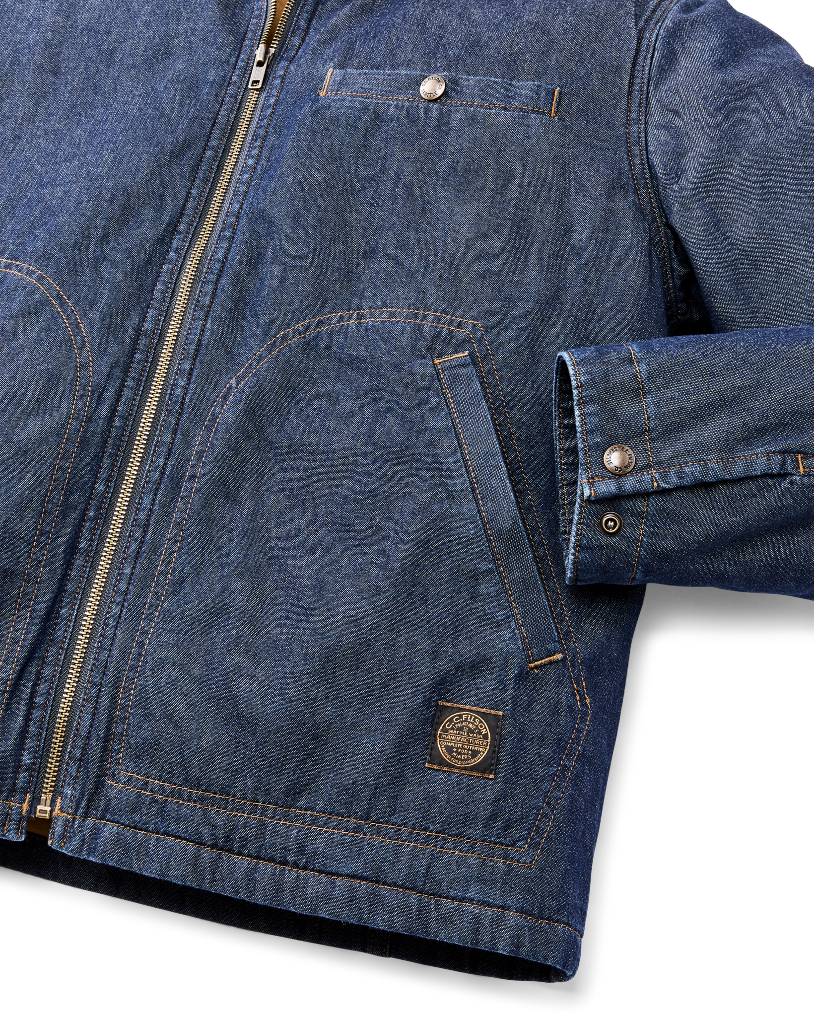Denim Tacoma Jacket - Rinsed Vintage Indigo - Image 6