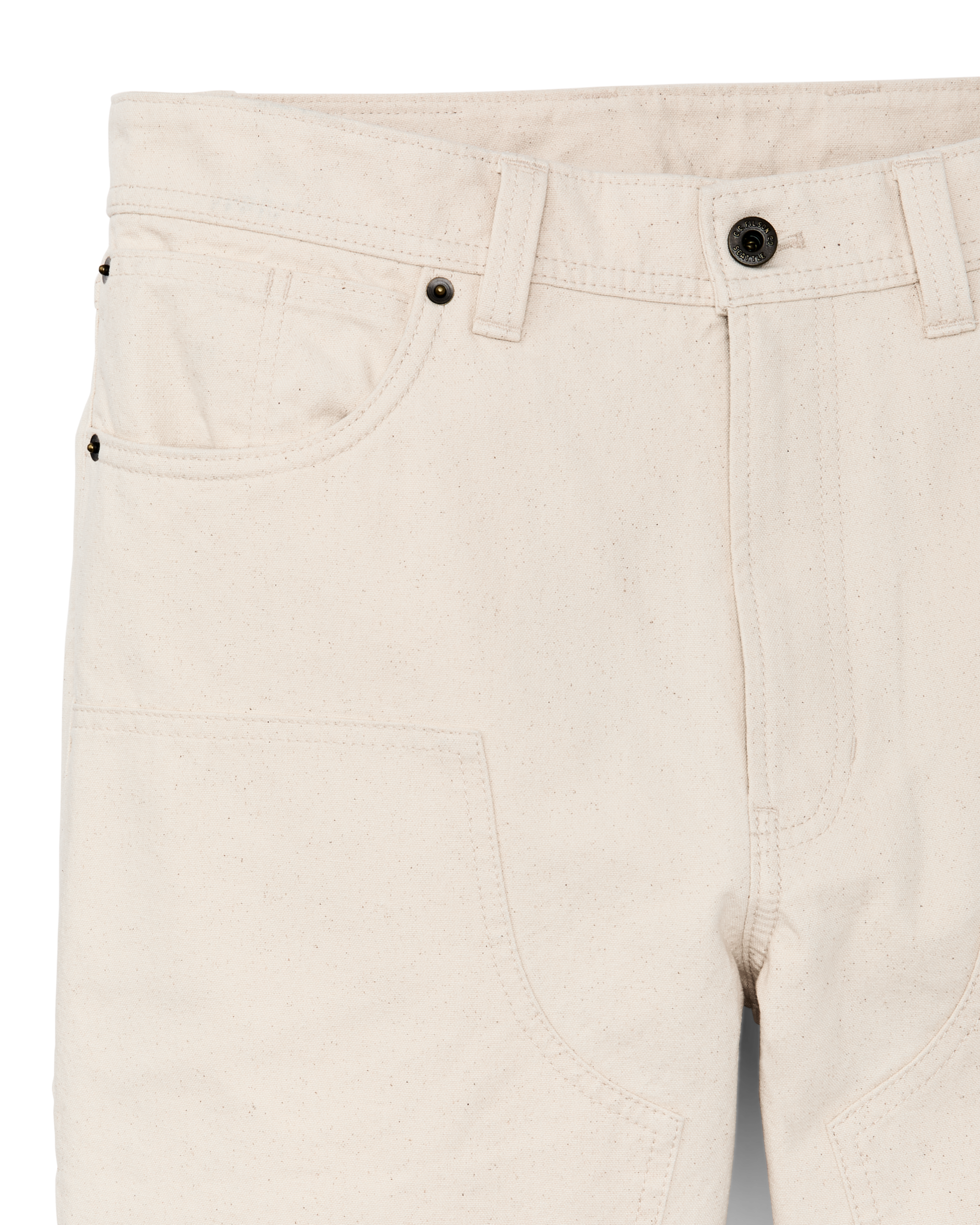Dry Tin Double Front Pants - Natural Seed - Image 7