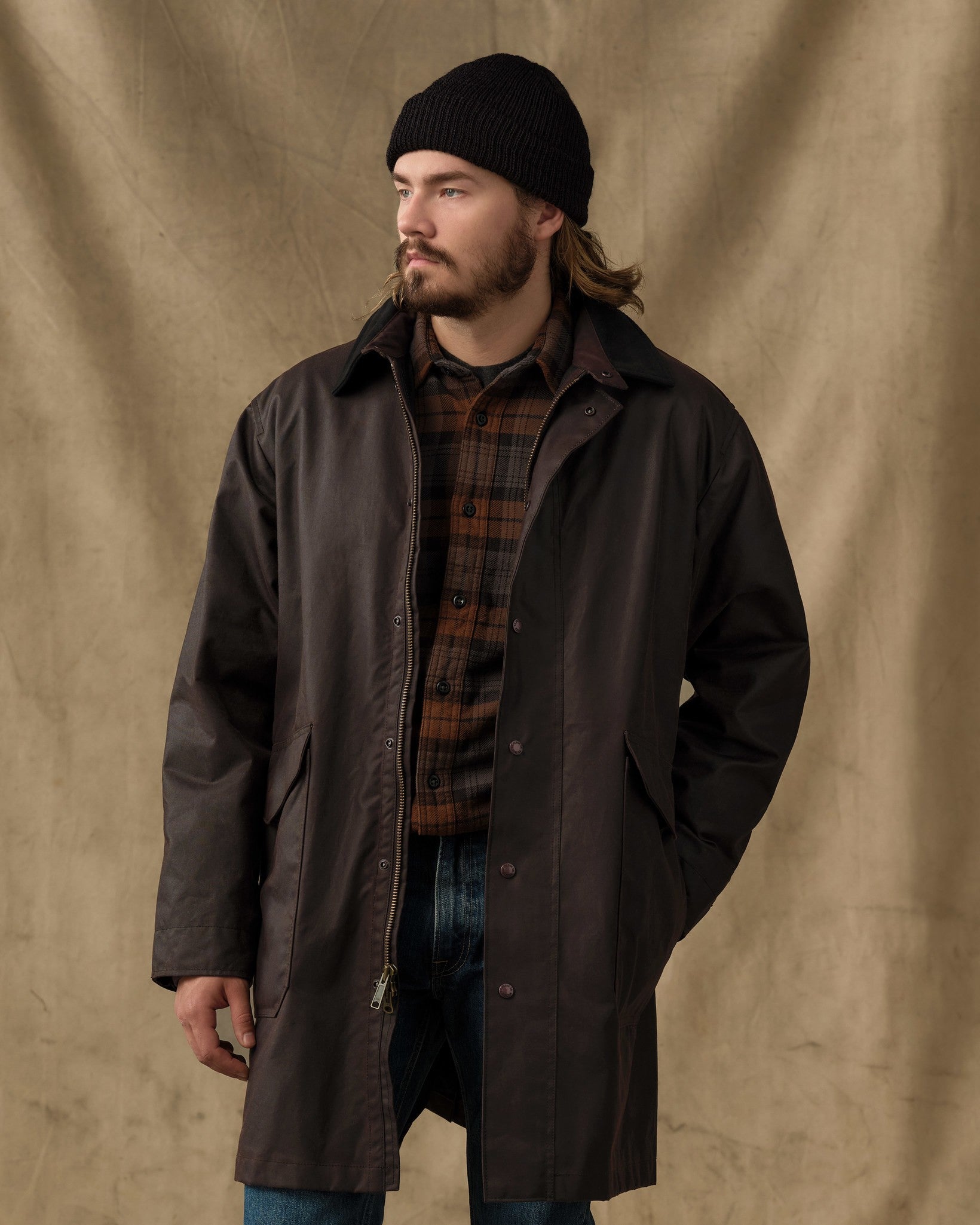 Shelter Cloth Trench Coat - Orca Gray - Image 4