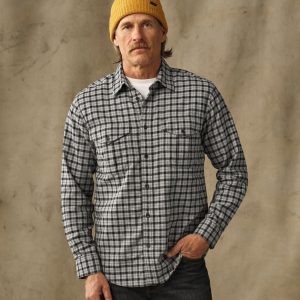 Lightweight Alaskan Guide Shirt - Light Charcoal Plaid