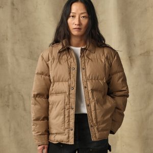 Women's Heritage Cotton Down Jacket - Antique Bronze