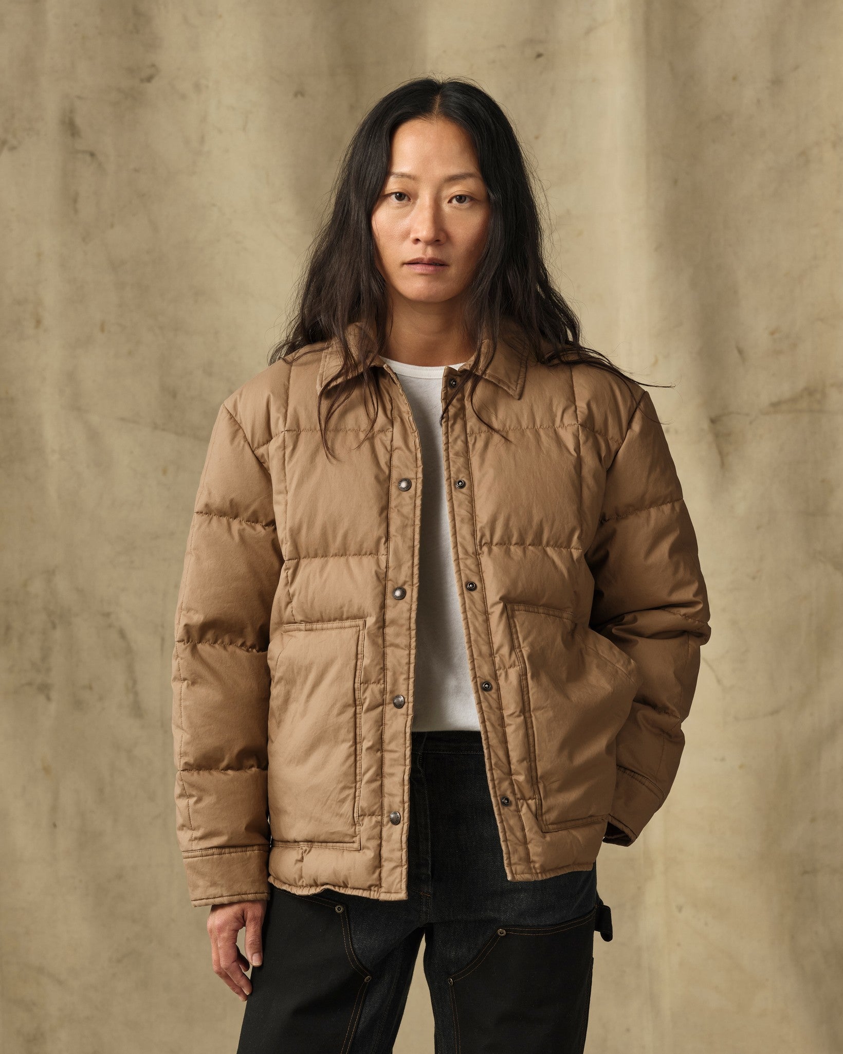 Women's Heritage Cotton Down Jacket - Antique Bronze