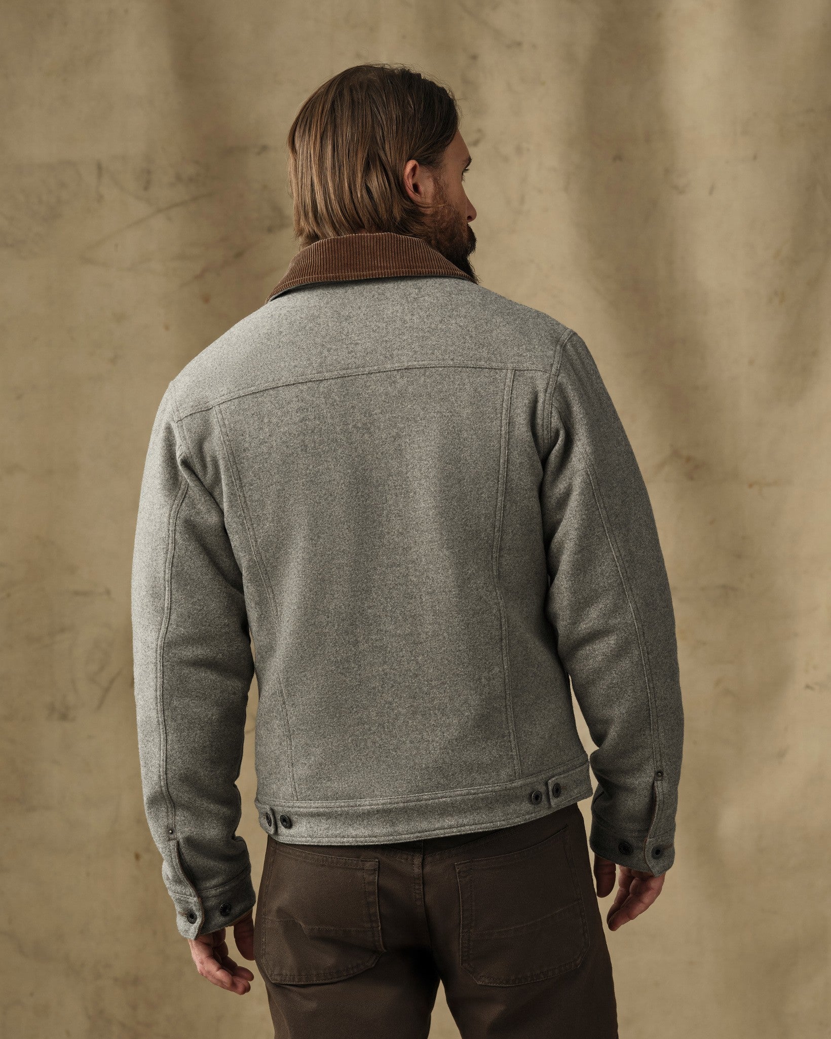 Spokane Insulated Short Cruiser - Vintage Heather Gray - Image 2