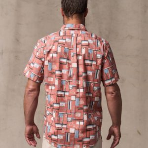 Alternative view of Short Sleeve Lightweight Alaskan Guide Shirt - Russet Print