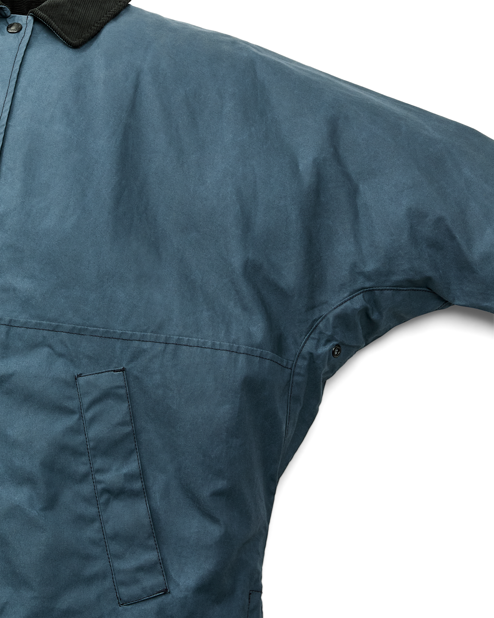 Women's Harbor Front Waxed Jacket - Navy - Image 7