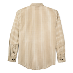 Alternative view of Twin Lakes Sport Shirt - Tan / Cream Plaid