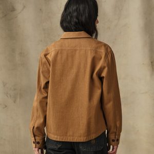 Alternative view of Women's Denim Shirt - Harvest Tan
