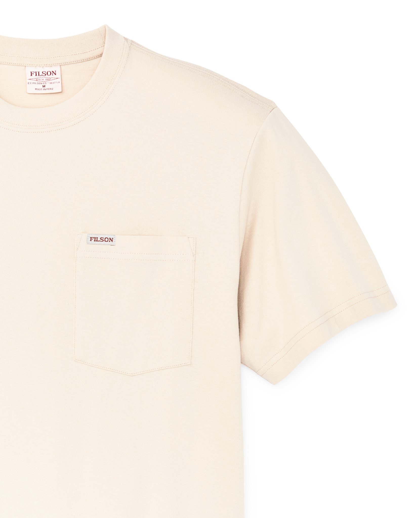 Outfitter Pocket T-shirt - Natural - Image 7