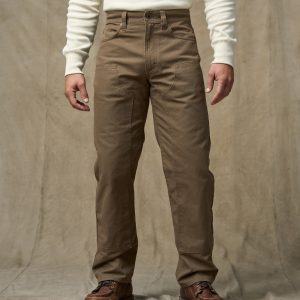 Dry Tin Double Front Pants - Marsh Olive