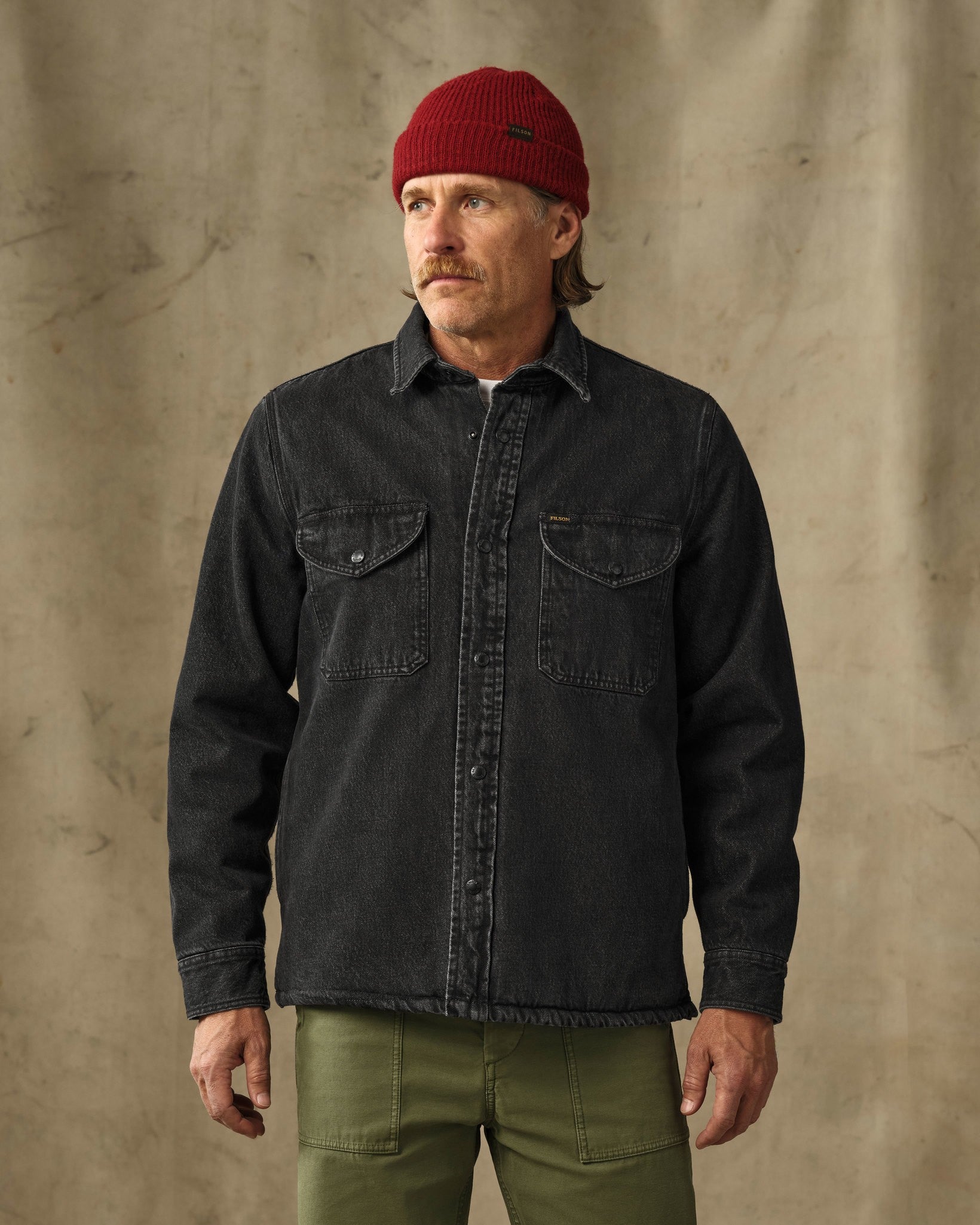 Denim Jac-Shirt - Vintage Black