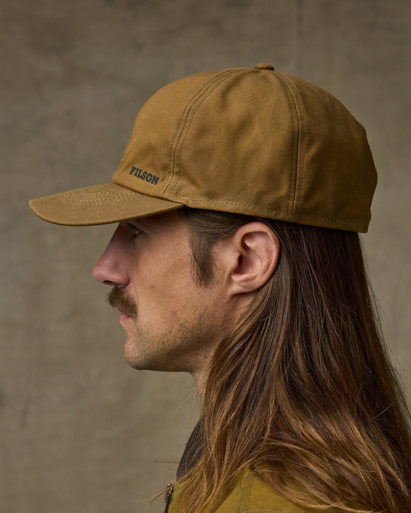 Insulated Tin Cloth Cap - Dark Tan - Image 2