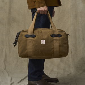 Alternative view of Small Tin Cloth Duffle Bag - Dark Tan
